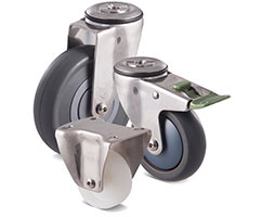 M Stainless steel castors