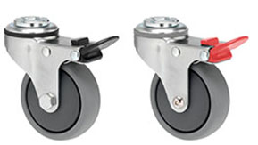 image of K Series Castors in various configurations