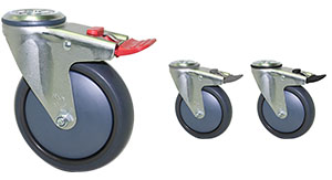 image of M Series Castors in various configurations