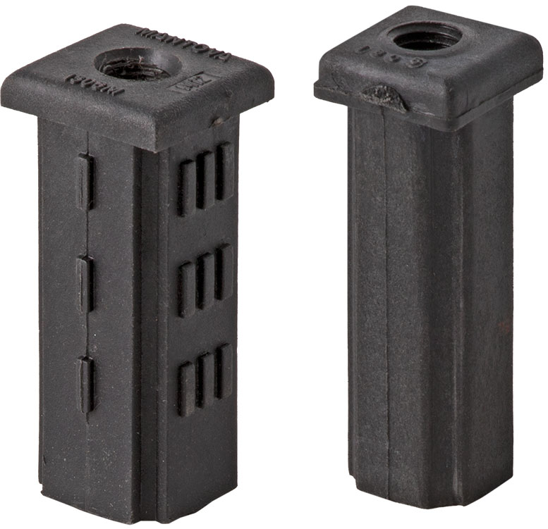 Square threaded tube ends