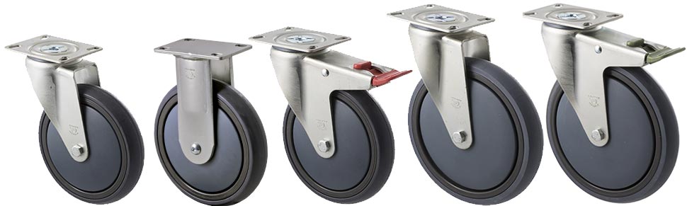 Energy absorbant castors - Big M Series