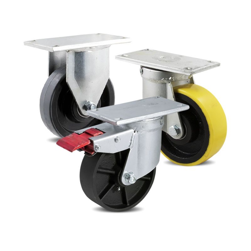 Waste Bin Castors: Very heavy duty - W Series