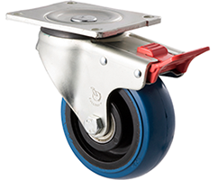 Self-aligning castors