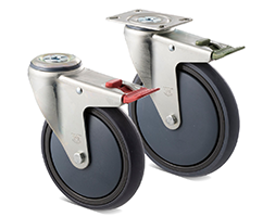 Medium Duty Castors with Large Wheels: Big M Series