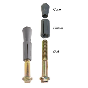 Nylon expander and its parts