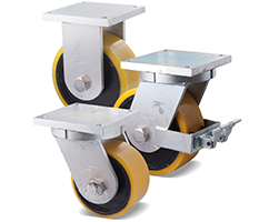 Very heavy duty industrial castors: A Series